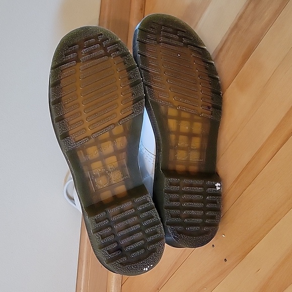 Dr Martens 1460 Pascal Virginia Leather Boot 9 Vintage Taupe - Picture 4 of 10